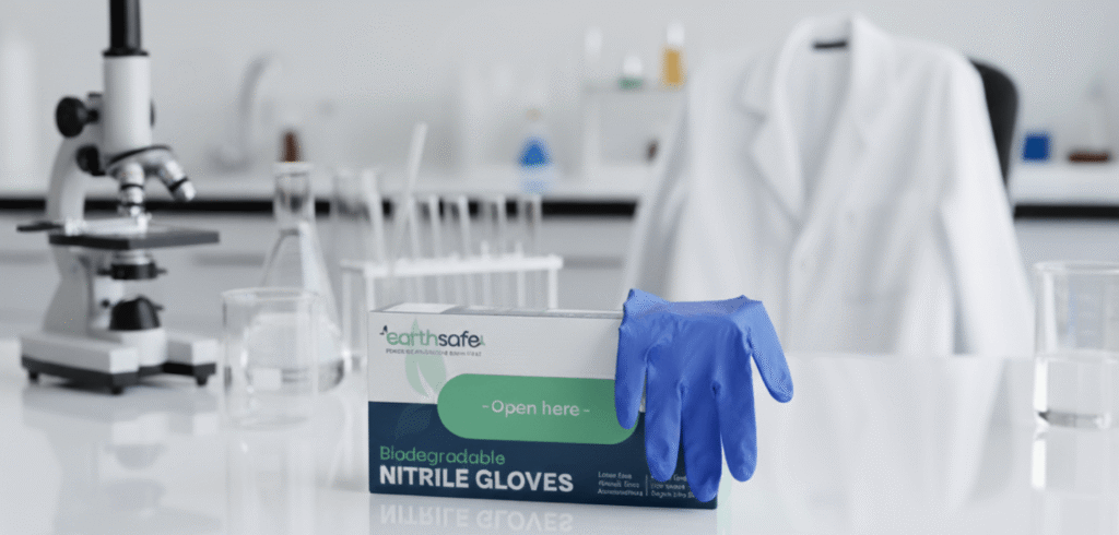 Biodegradable Nitrile Gloves - Earth Safe PPE